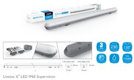 Linesta X2 Supervision External Surface Luminaires Techtouch Unidirectional Fitting Linesta X2 Supervision External Surface Luminaires Techtouch Unidirectional Fitting